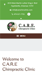 Mobile Screenshot of carechiroclinic.com